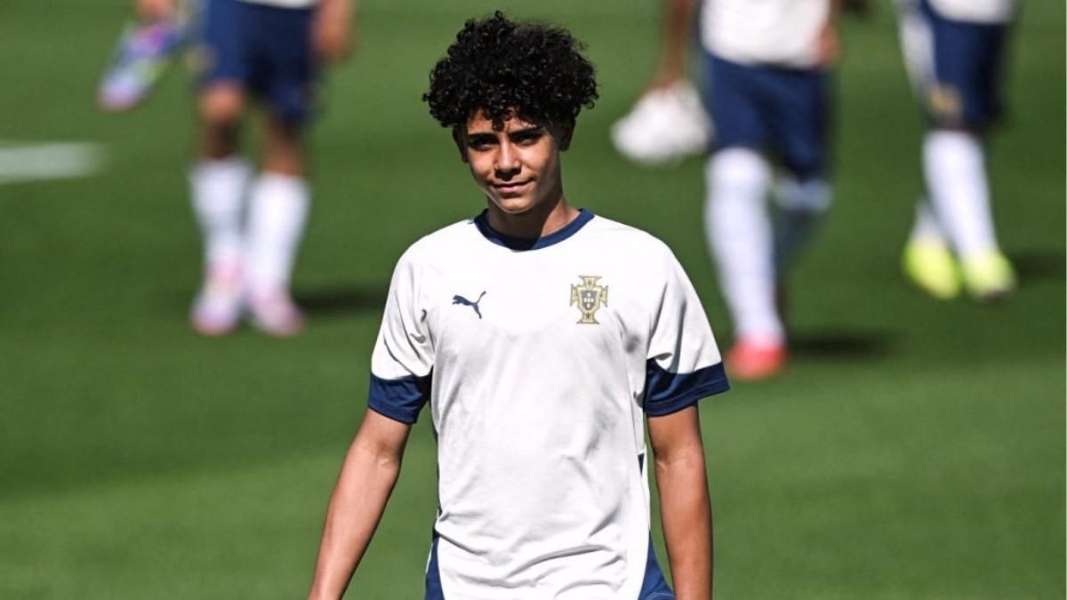 Cristiano Ronaldo Junior Debut Bersama Timnas U-15 Portugal