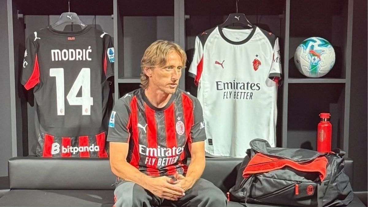 OFFICIAL: Luka Modrić Joins AC Milan on One-Year Deal
