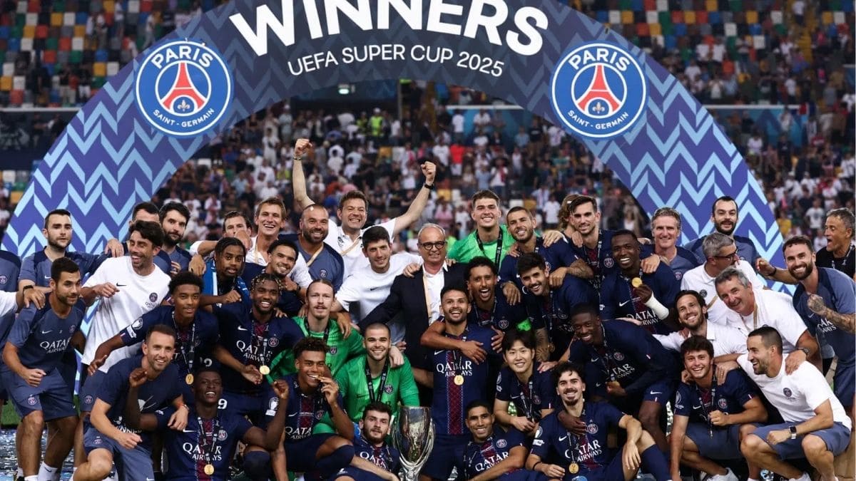 PSG Giành Siêu Cúp Châu Âu Lần Đầu Tiên Sau Khi Đánh Bại Tottenham