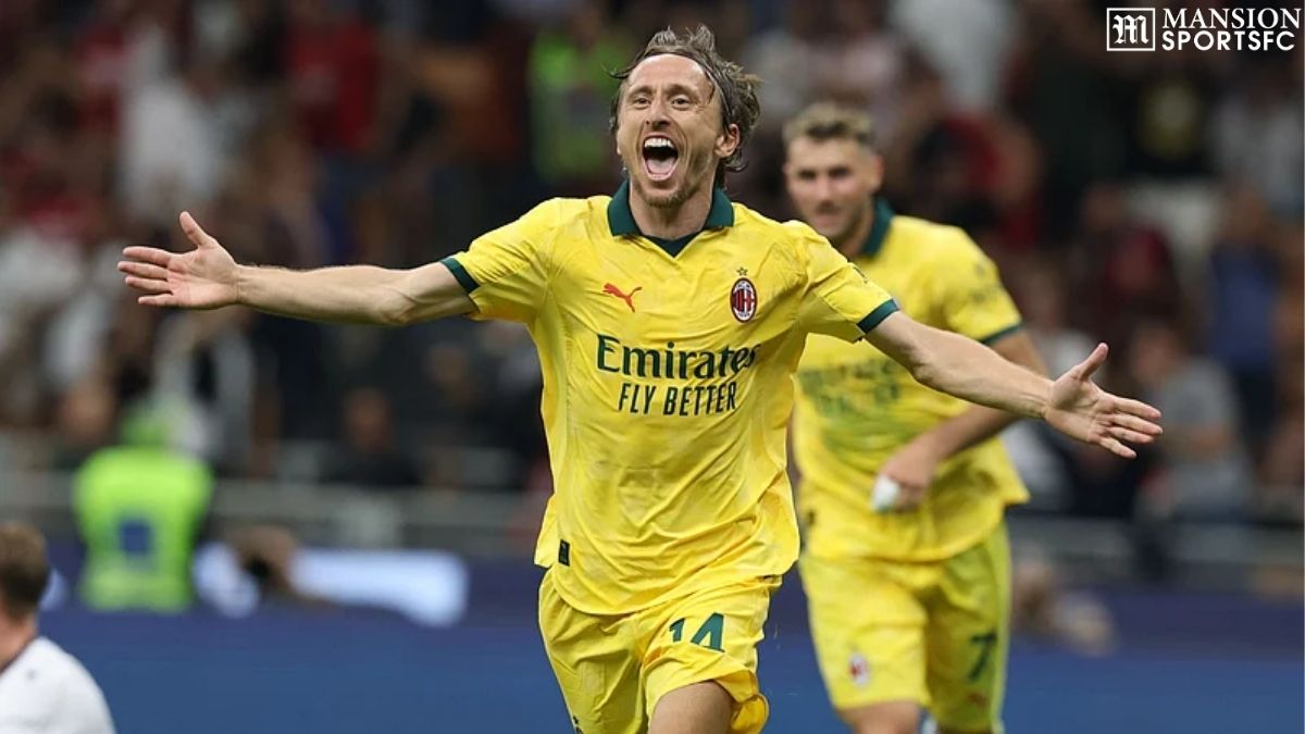 Luka Modric Rayakan Ulang Tahun ke-40 dengan Gol Perdana untuk Milan