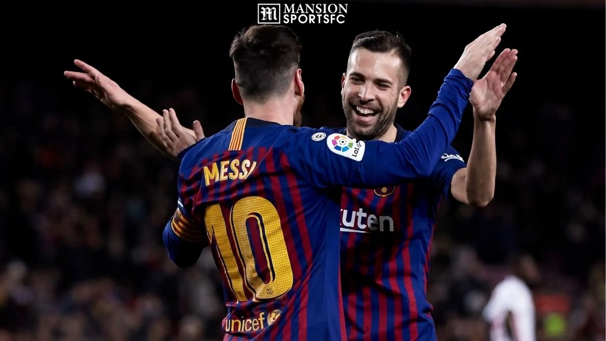 Messi Shares Emotional Farewell Message to Jordi Alba