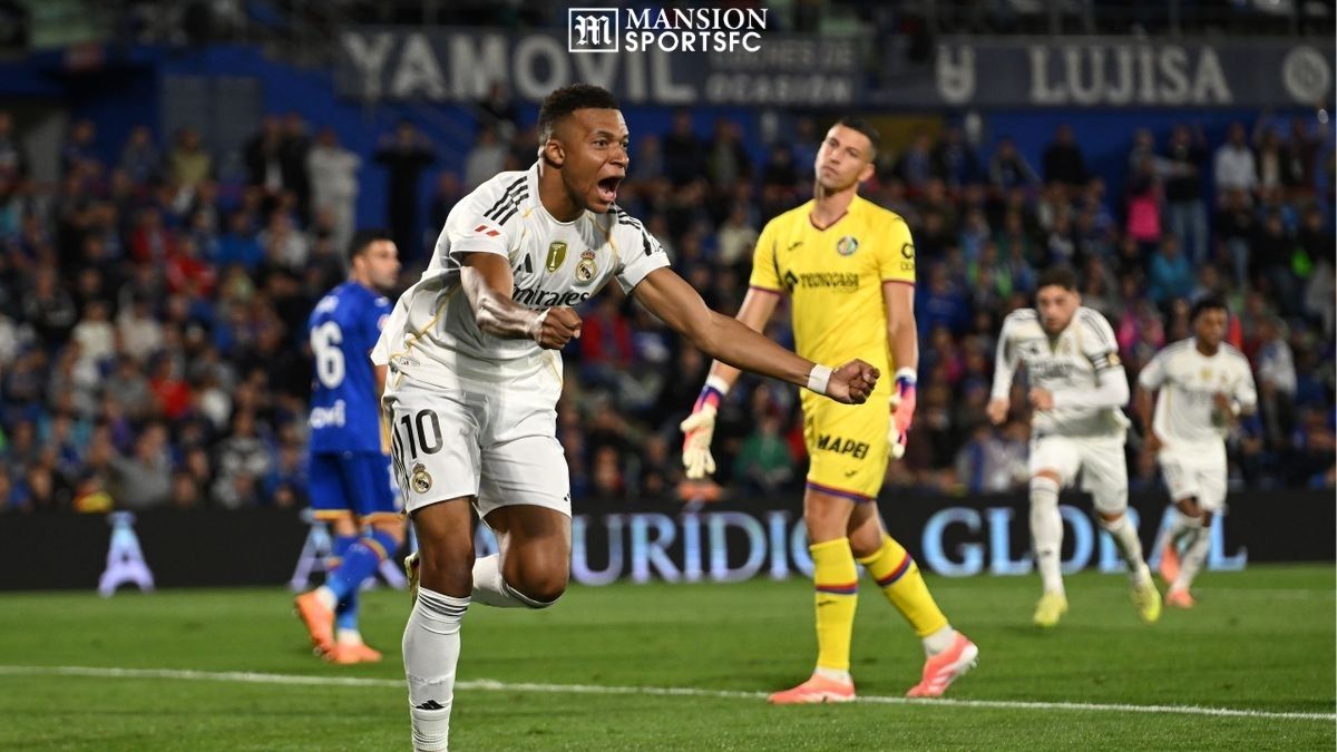 Hasil Real Madrid vs Getafe: Drama Gol Menit Akhir Mbappe dan 2 Kartu Merah Getafe