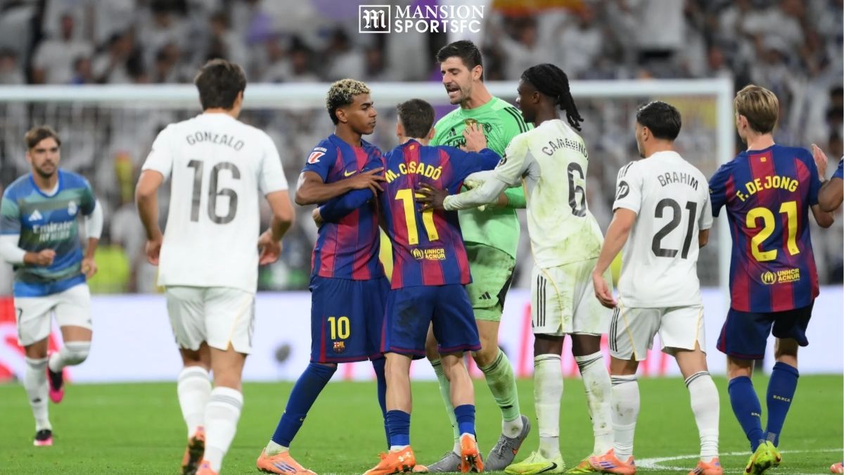 엘 클라시코의 혼란: 비니시우스의 통제력 상실과 쿠르투아의 라민 야말과의 충돌