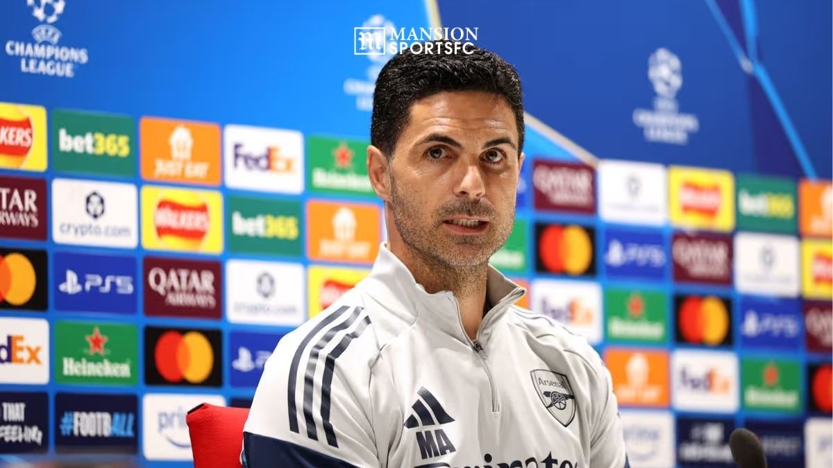 งานแถลงข่าวของ Mikel Arteta ก่อนเกมพบกับ Atletico Madrid