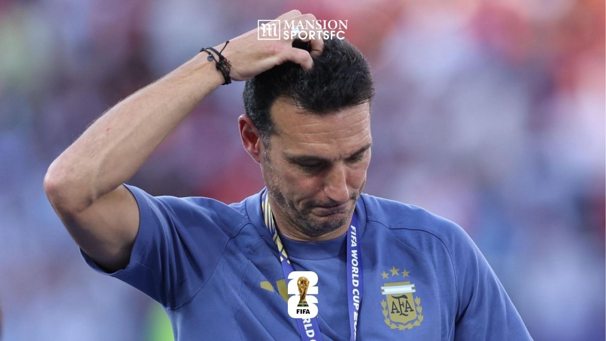 Scaloni Menangis Saat Membahas Masa Depannya Bersama Argentina